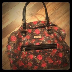 Betsy Johnson overnight bag. Great condition. $45